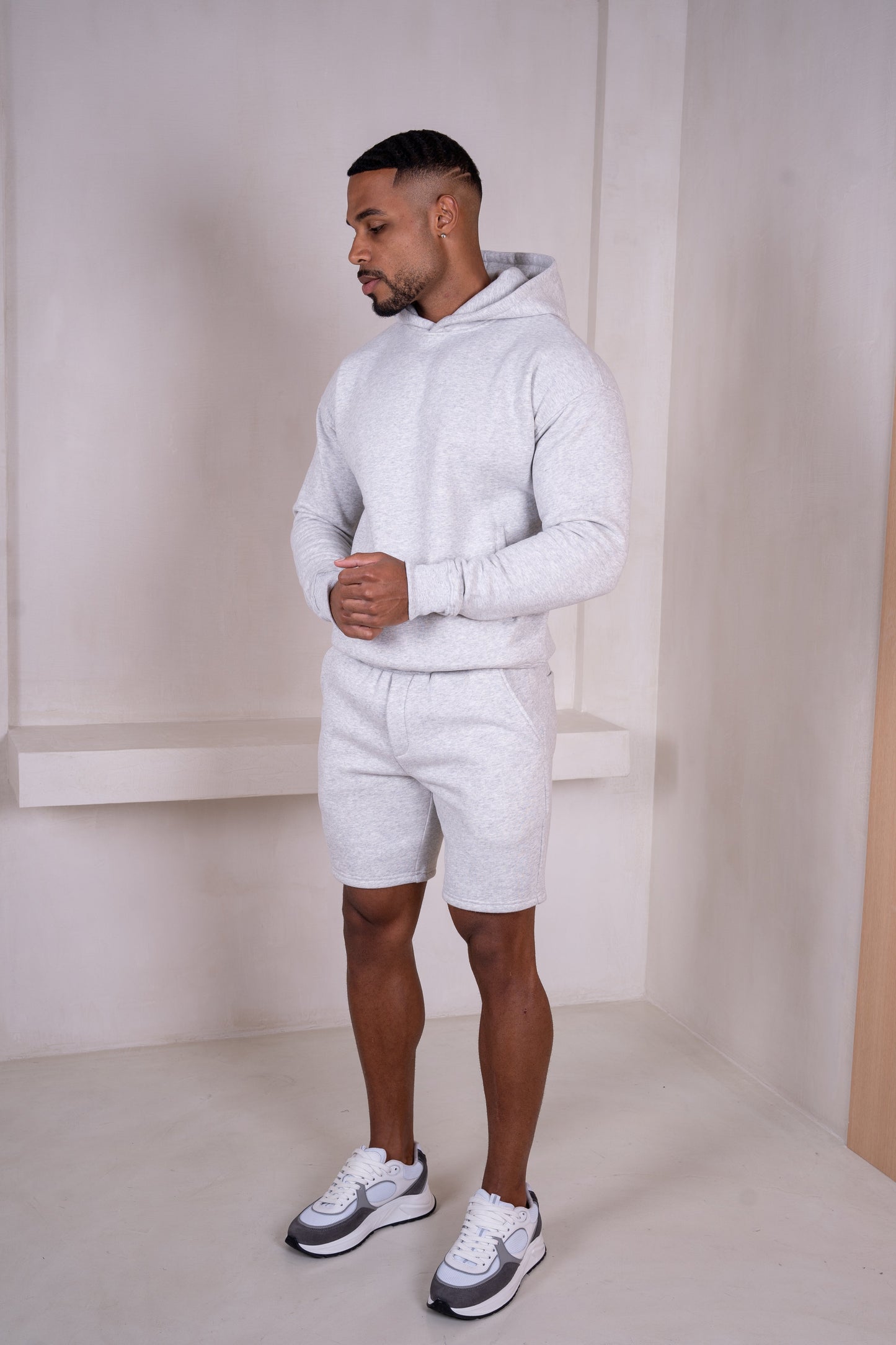 Core Pullover Hoodie - Grey Marl