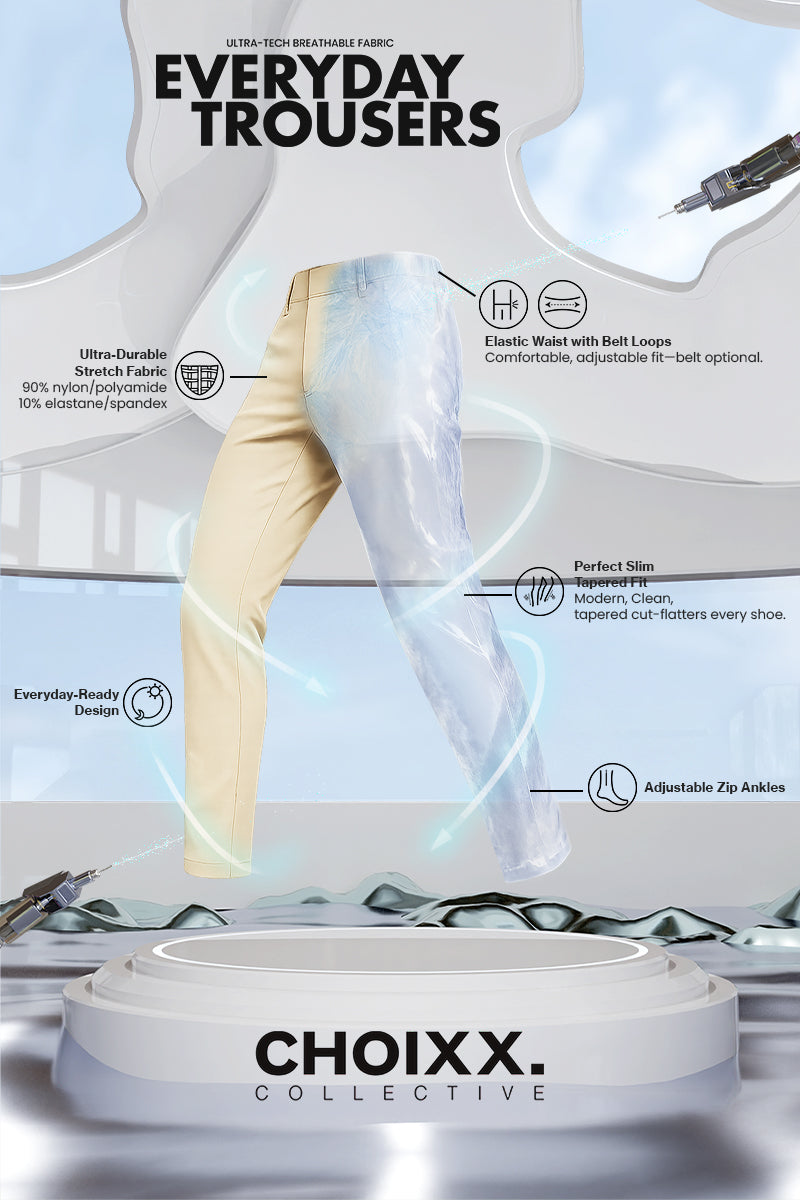 Everyday Trouser - Stone