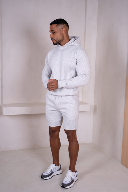 Core Pullover Hoodie - Grey Marl