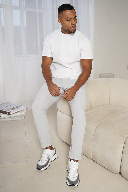 Everyday Trouser - Light Grey
